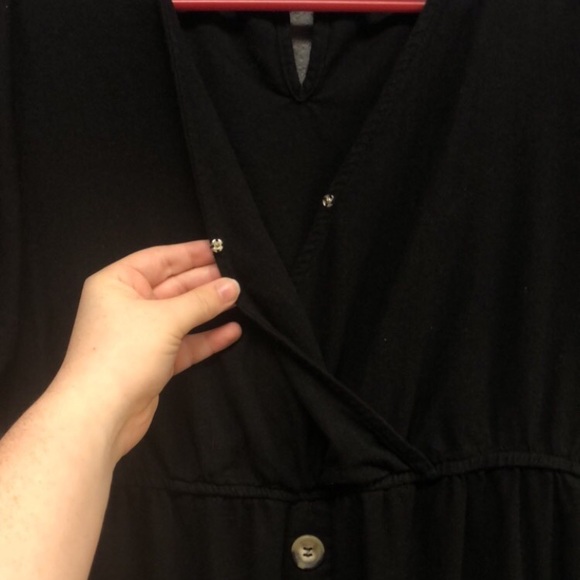 Used Black Sweet Wanderer Button Dress - Picture 5 of 8